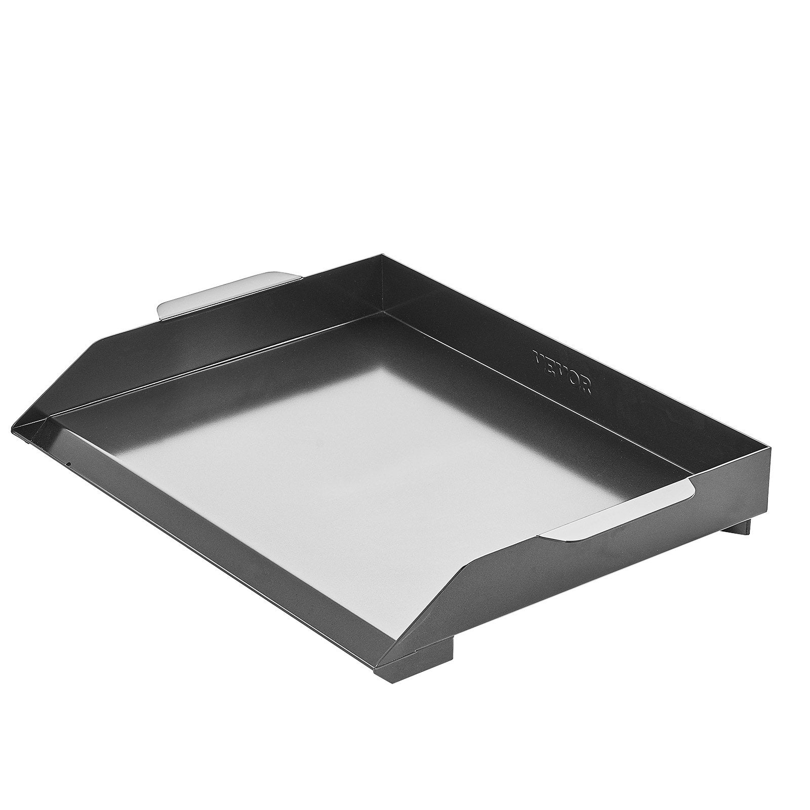 VEVOR 22x16 in Flat Top Griddle Carbon Steel Universal BBQ Grill Pan Cookware 