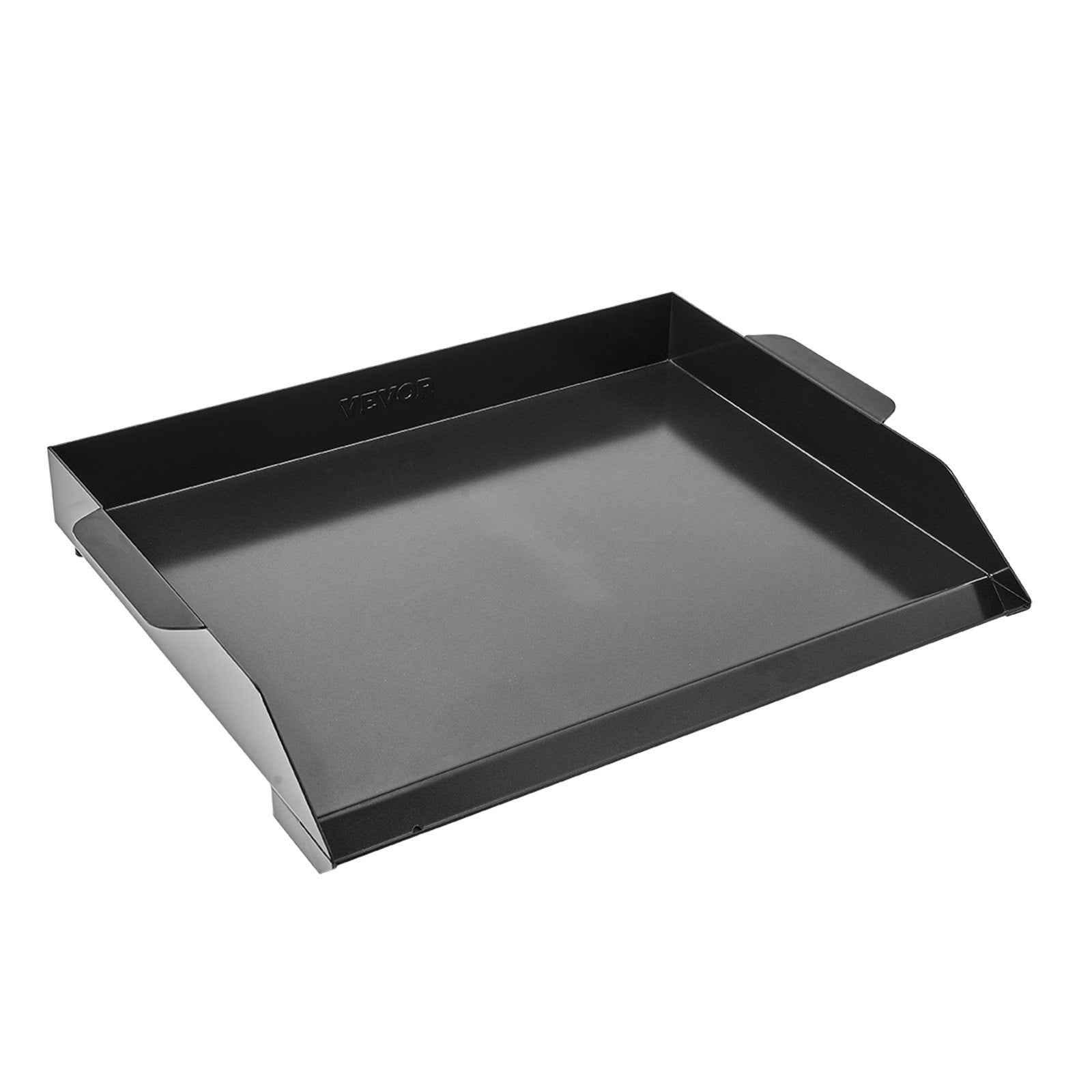 VEVOR 22x16 in Flat Top Griddle Carbon Steel Universal BBQ Grill Pan Cookware 