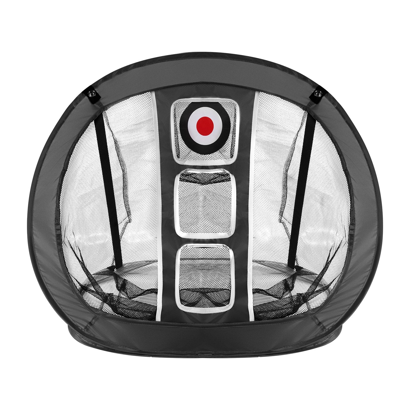 VEVOR Golf Chipping Net, Pop Up Golf Practice Net, Portable Indoor Outdoor Home Golf Hitting Aid Net with Target/Mat/Balls/Tee/Carry Bag, for Backyard Driving Training Swing, Gift for Men, Black 