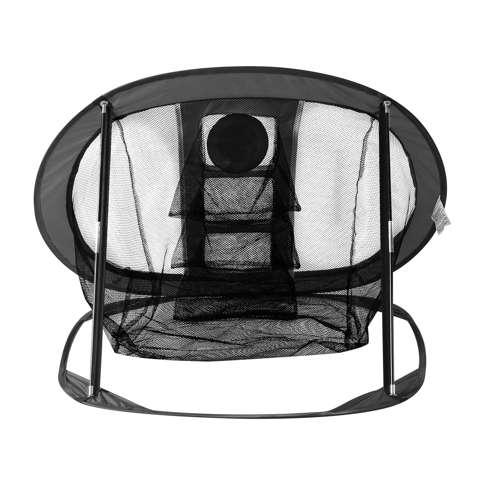 VEVOR Golf Chipping Net, Pop Up Golf Practice Net, Portable Indoor Outdoor Home Golf Hitting Aid Net with Target/Mat/Balls/Tee/Carry Bag, for Backyard Driving Training Swing, Gift for Men, Black 