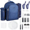VEVOR Beach Picnic Backpack Bag for 2 Person with Cooler Compartment Navy Blue