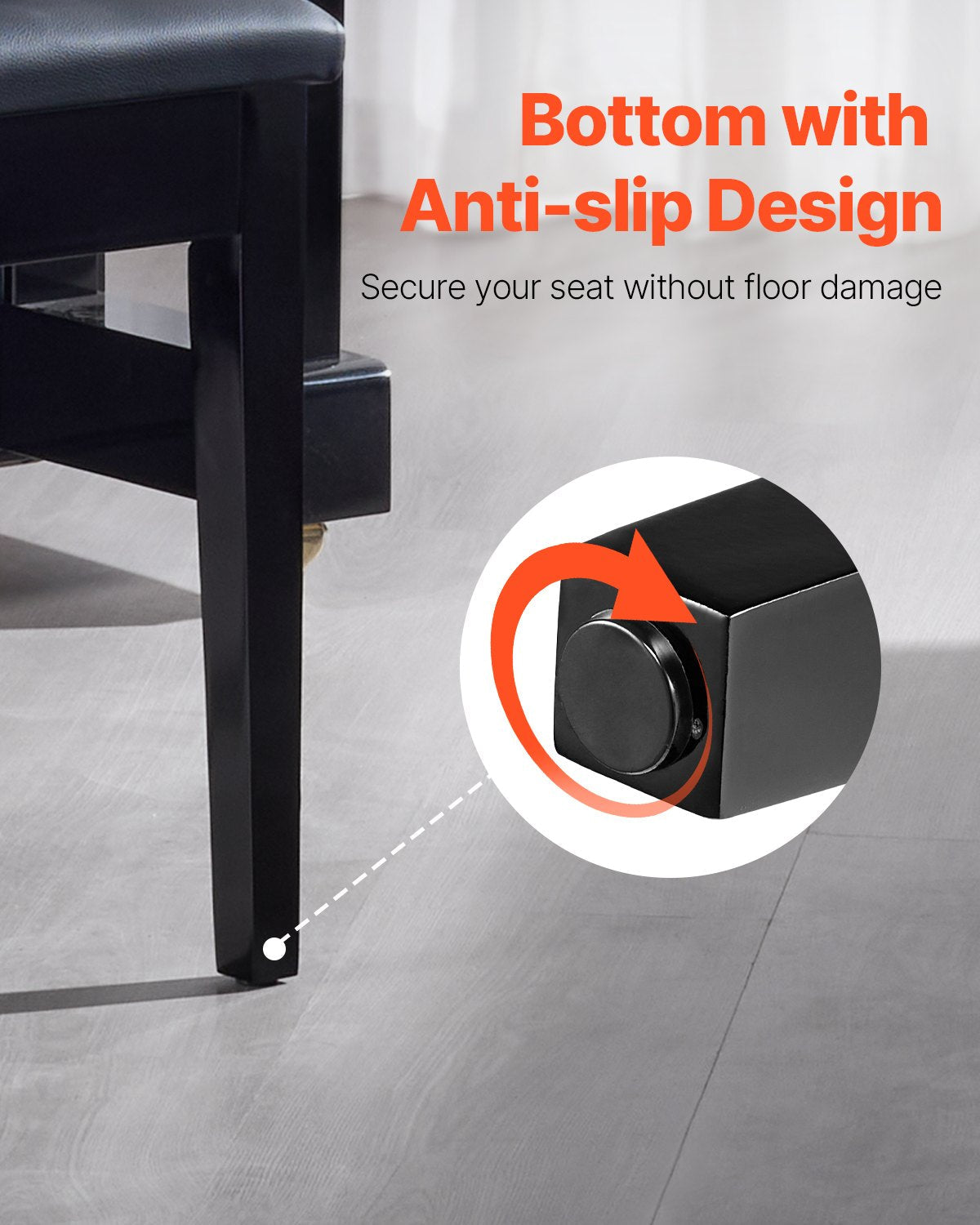 Piano Keyboard Bench Storage Padded Cushion Seat Wooden Vanity Bookcase Stool 