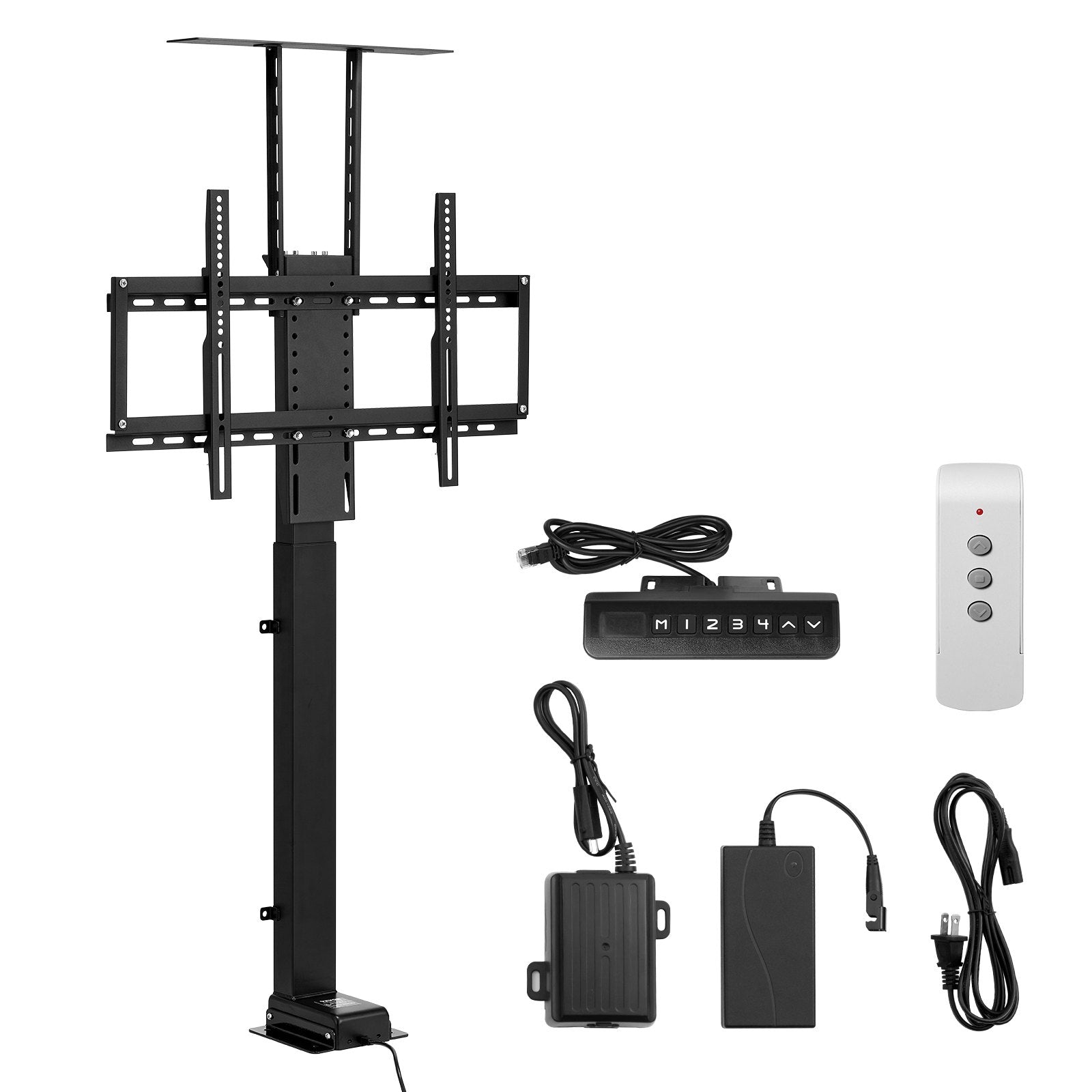 VEVOR Motorized TV Lift Stand Mount Bracket with Remote Control for 32-70 in TV 