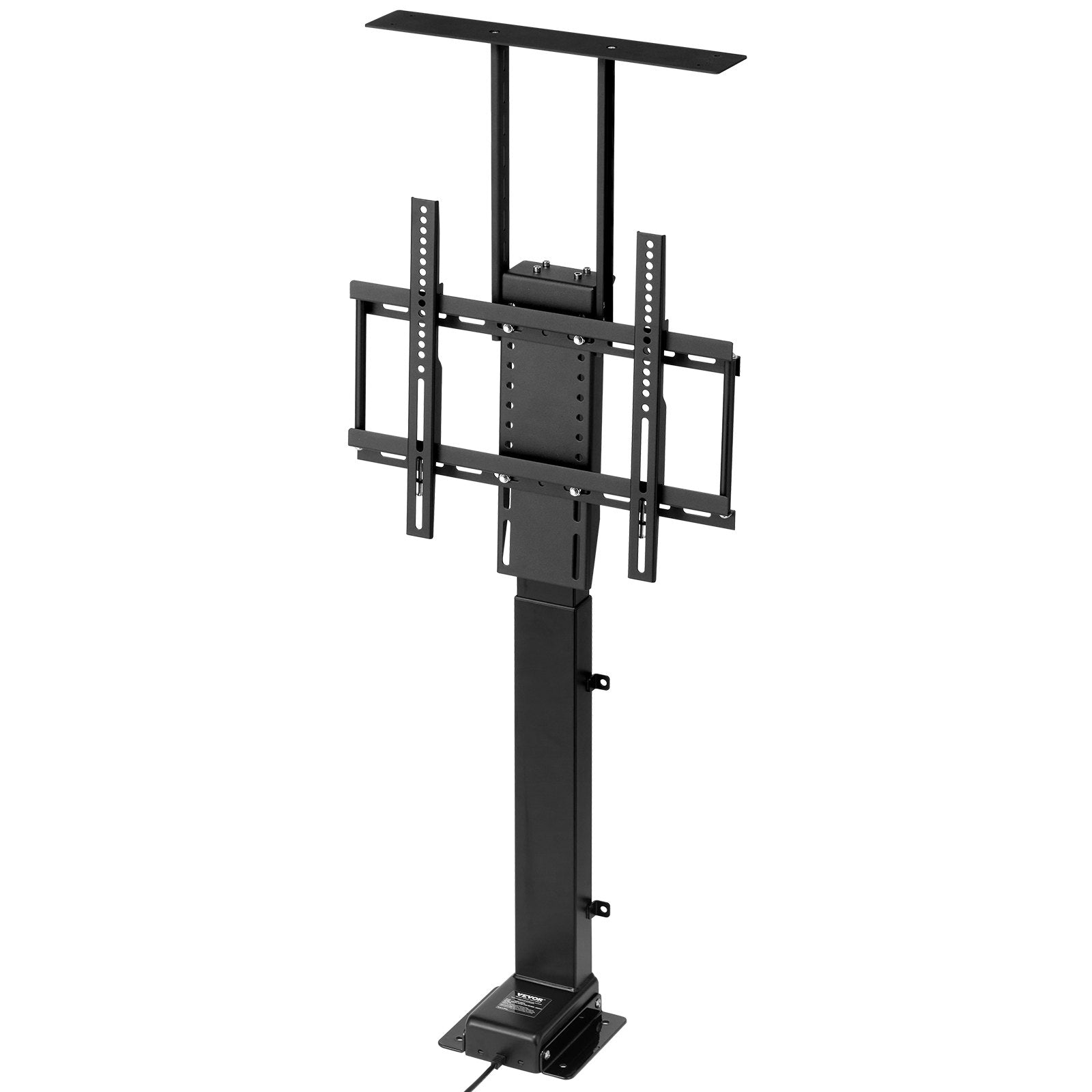 VEVOR Motorized TV Lift Stand Mount Bracket 132 lbs Load with Remote Control 