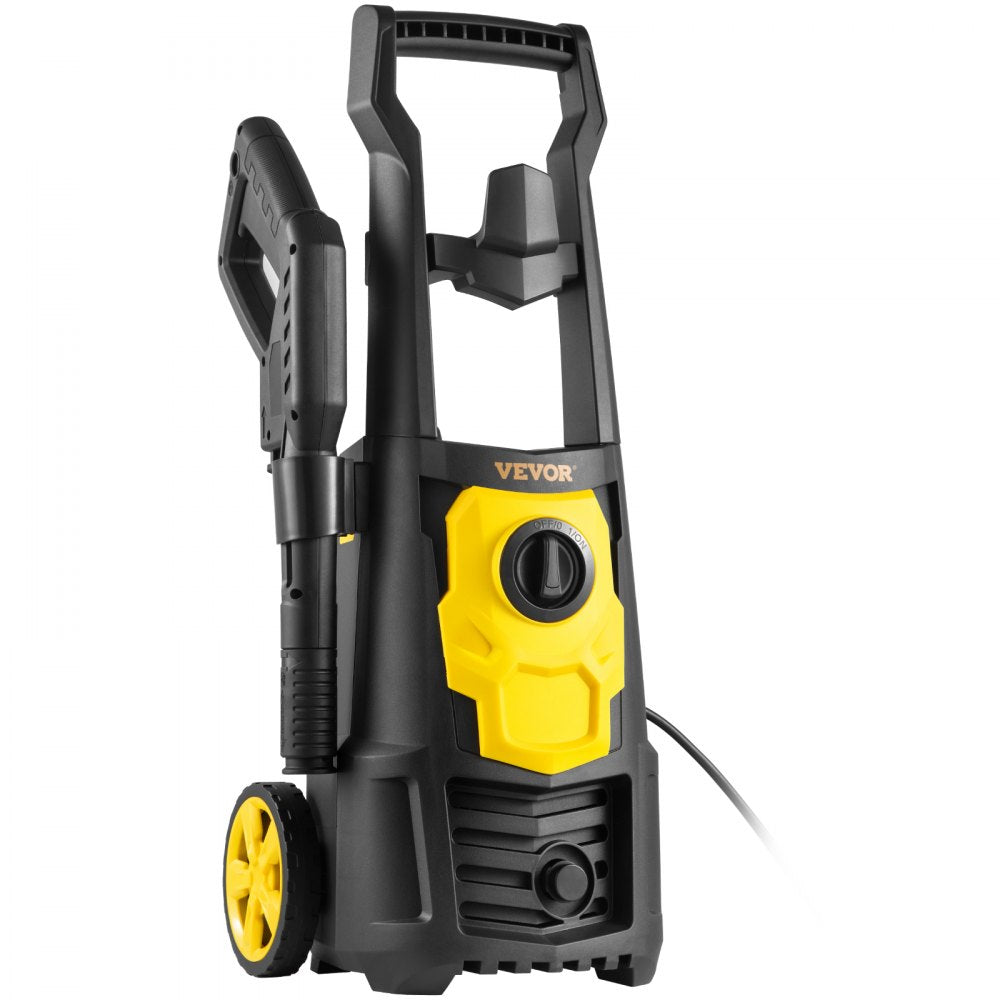 VEVOR Electric Pressure Washer, 2000 PSI, Max. 1.76 GPM Power Washer w/ 30 ft Hose, 5 Quick Connect Nozzles, Foam Cannon, Portable to Clean Patios, Cars, Fences, Driveways, ETL Listed 