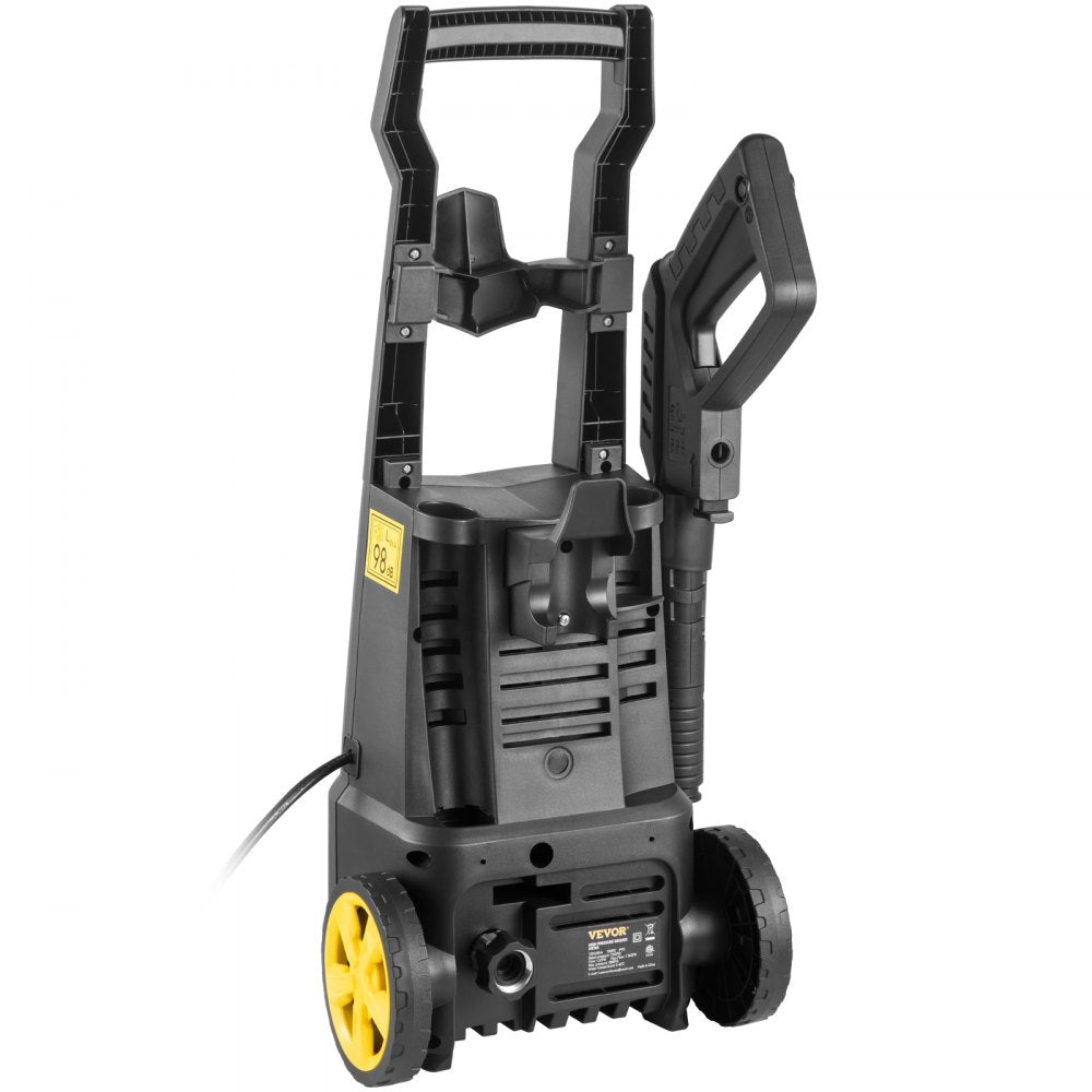 VEVOR Electric Pressure Washer, 2000 PSI, Max. 1.76 GPM Power Washer w/ 30 ft Hose, 5 Quick Connect Nozzles, Foam Cannon, Portable to Clean Patios, Cars, Fences, Driveways, ETL Listed 