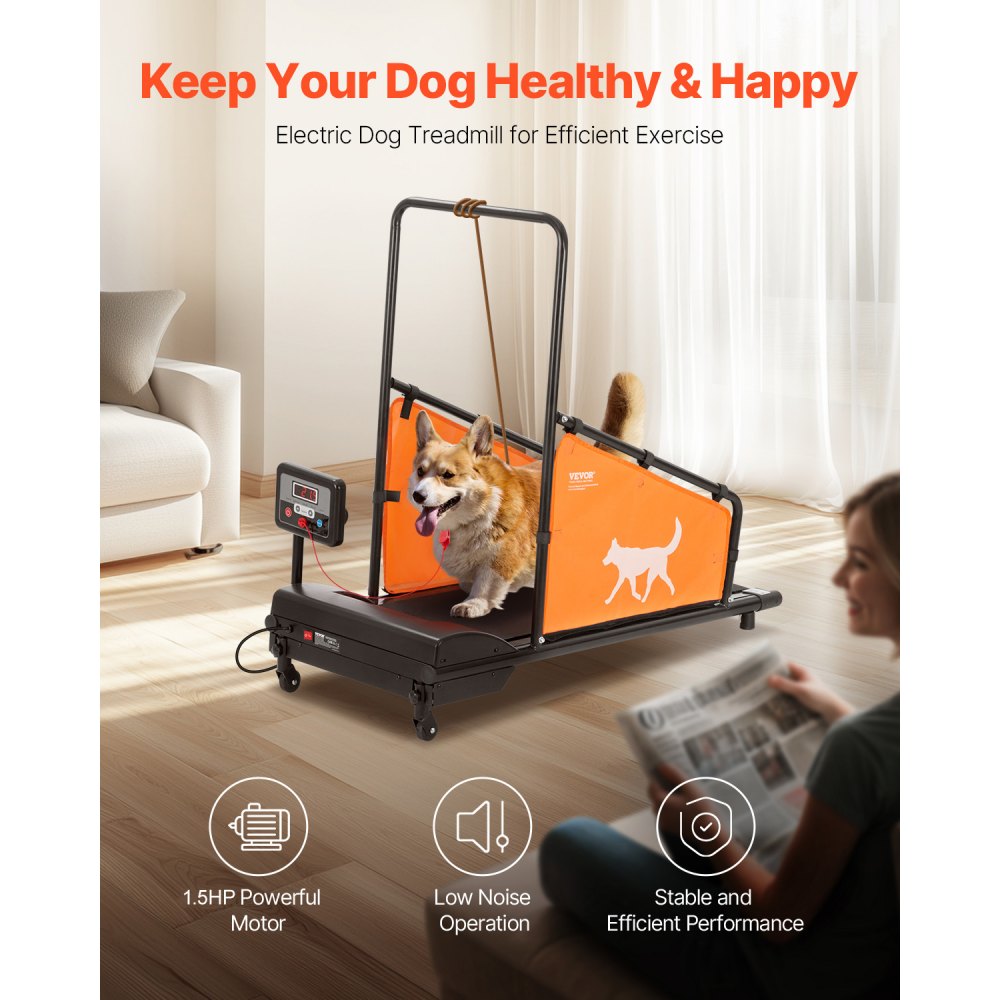 Dog Treadmill for Medium Dogs Electric Pet Treadmill for Agility Training 