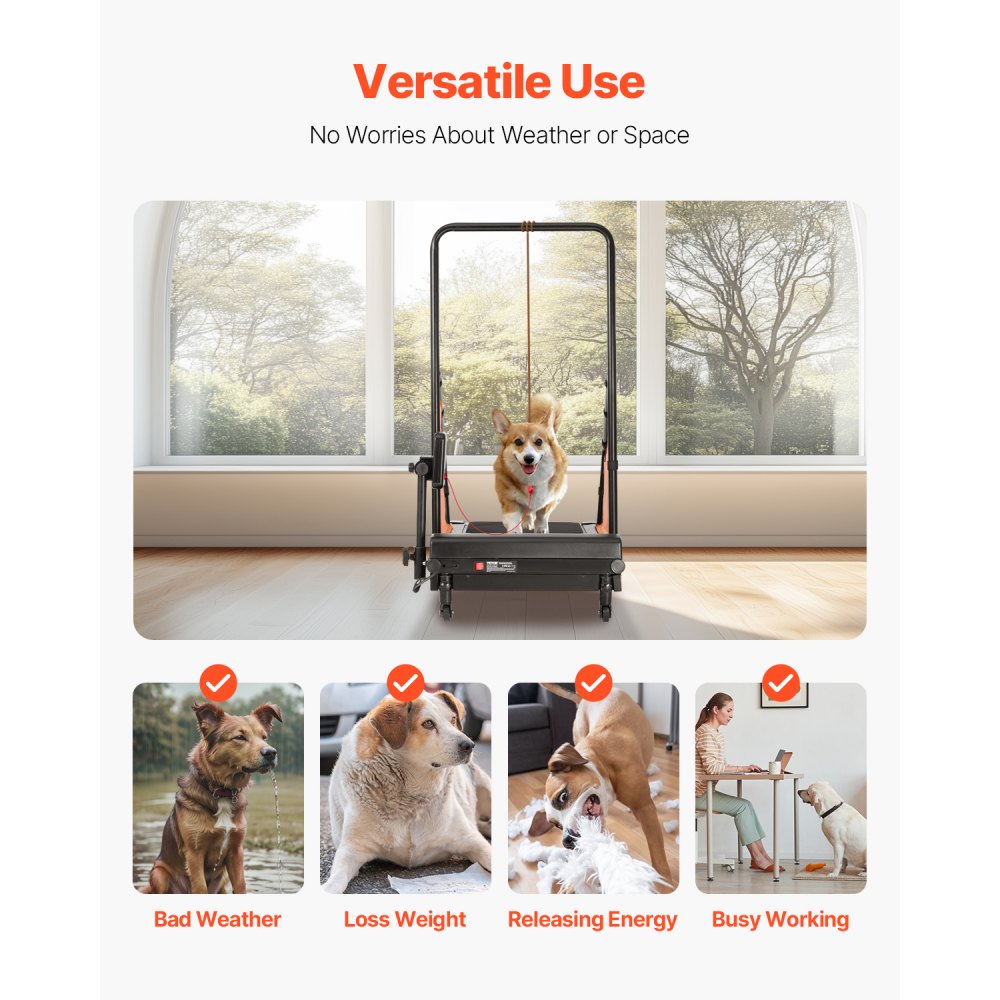 Dog Treadmill for Medium Dogs Electric Pet Treadmill for Agility Training 