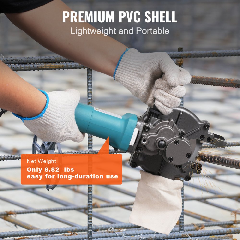 VEVOR 1100W Electric Rebar Cutter Cutting up to 3/2In 4-40mm 