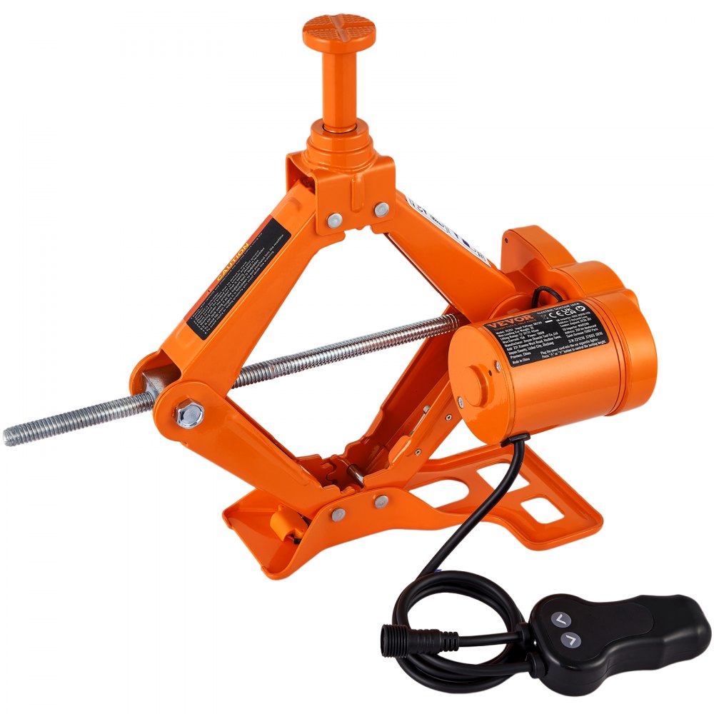 VEVOR Electric Car Jack Floor Jack 3 Ton Electric Scissor Jack Car Repair Tool 