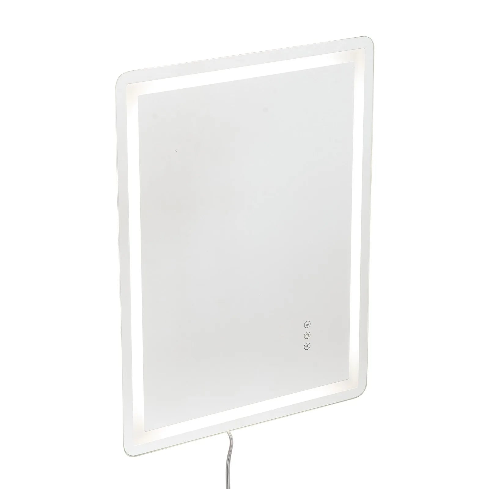VEVOR LED Bathroom Mirror 3 Colors Anti-fog Wall Mounted Vanity Mirror 24" x 32"