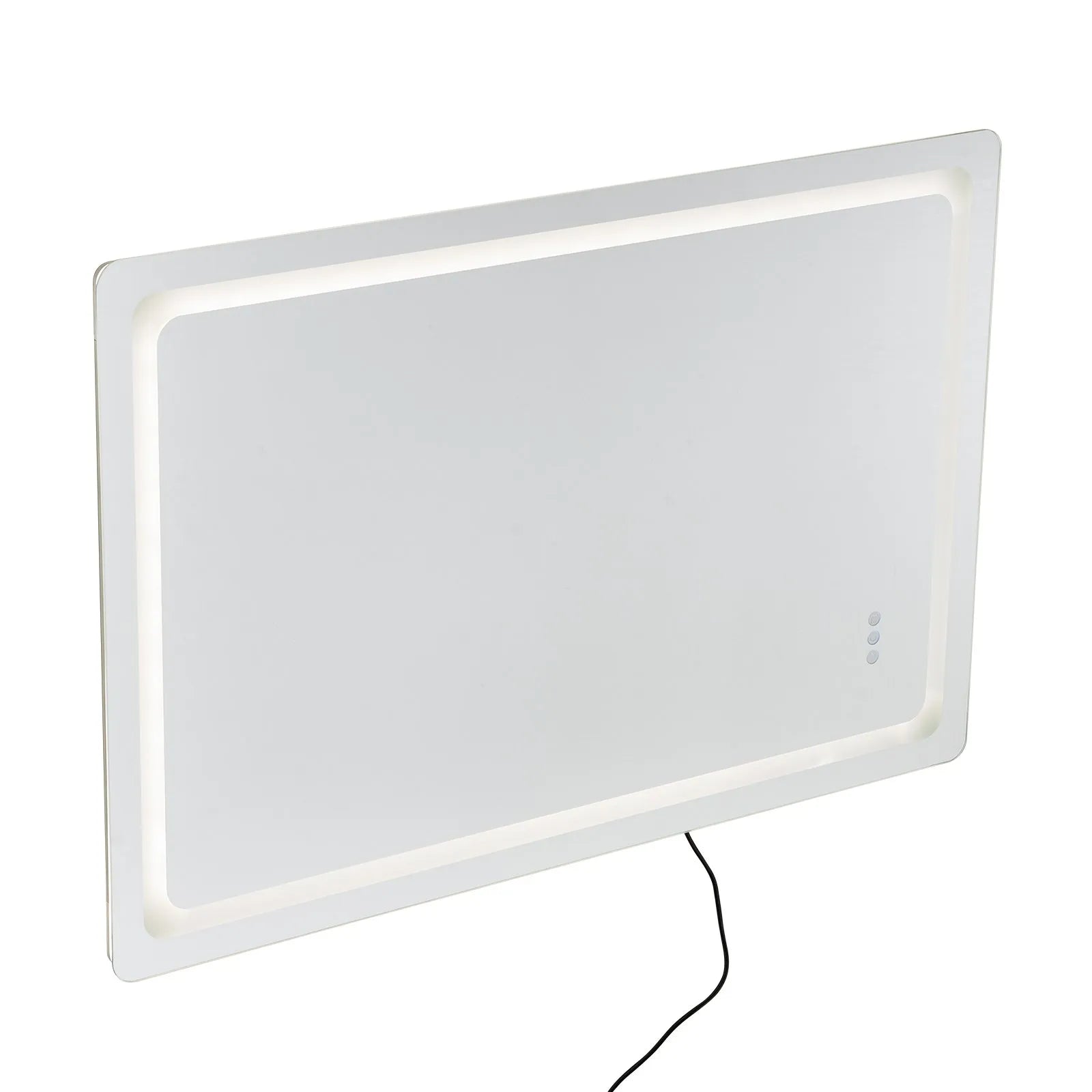 VEVOR LED Bathroom Mirror 3 Colors Anti-fog Wall Mounted Vanity Mirror 32" x 48"