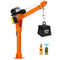 Electric Truck Crane 2200 lbs | Pickup Truck Bed Crane with Electric Hoist | 360° Rotating Telescopic Boom