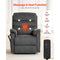 VEVOR Power Lift Recliner Chair for Elderly Heat and Massage Electric Recliner M