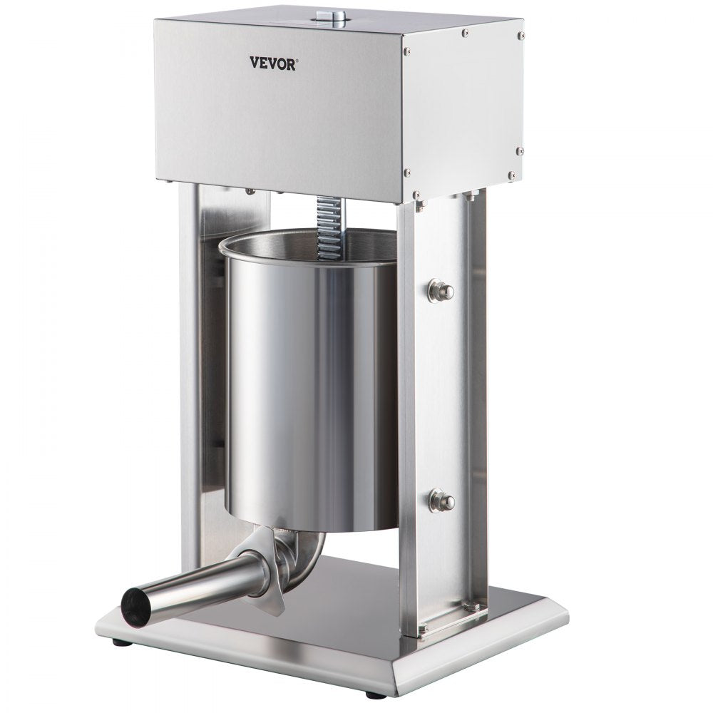 VEVOR Electric Sausage Stuffer 10L Variable Speed Sausage Maker Stainless Steel 