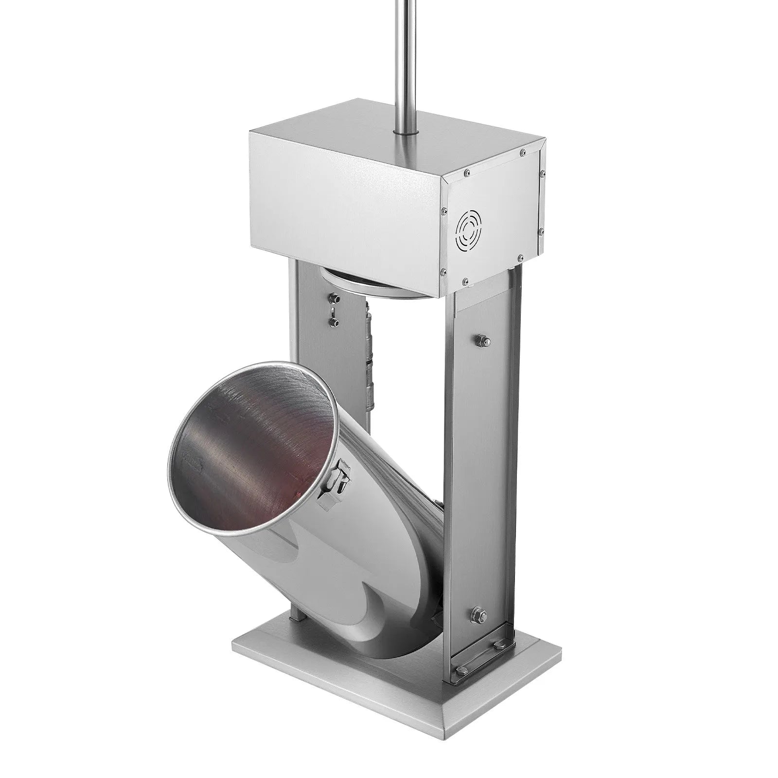 VEVOR Electric Sausage Stuffer, 55 LBS / 25 L Vertical Meat Stuffer, Stepless Speed Control and Foot Pedal, Stainless Steel Heavy Duty Sausage Filler with 5 Stuffing Tubes, for Commercial & Home Use 