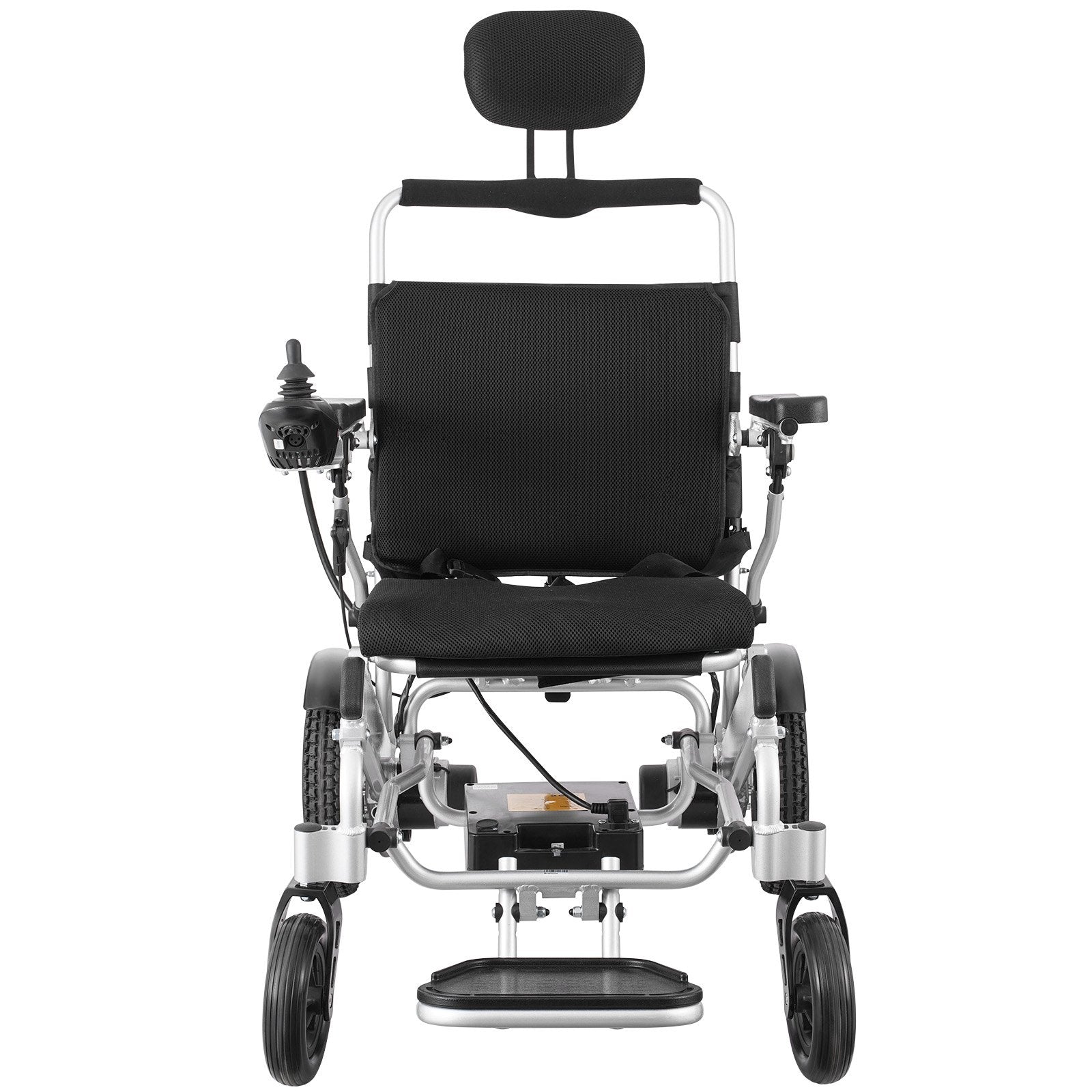 VEVOR Electric Wheelchair for Adults Seniors, 300 lbs Weight Capacity, 20 in Width Lightweight Foldable Motorized Power Wheelchairs, Long Range All Terrain Aluminum Alloy Chair, Adjustable Backrest 