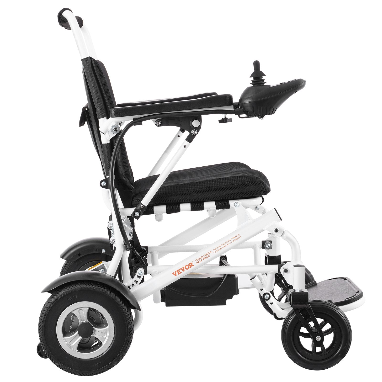VEVOR Electric Wheelchair for Adults Seniors, 300 lbs Weight Capacity, 20 in Width Lightweight Foldable Motorized Power Wheelchairs, Long Range All Terrain Aluminum Alloy Chair 
