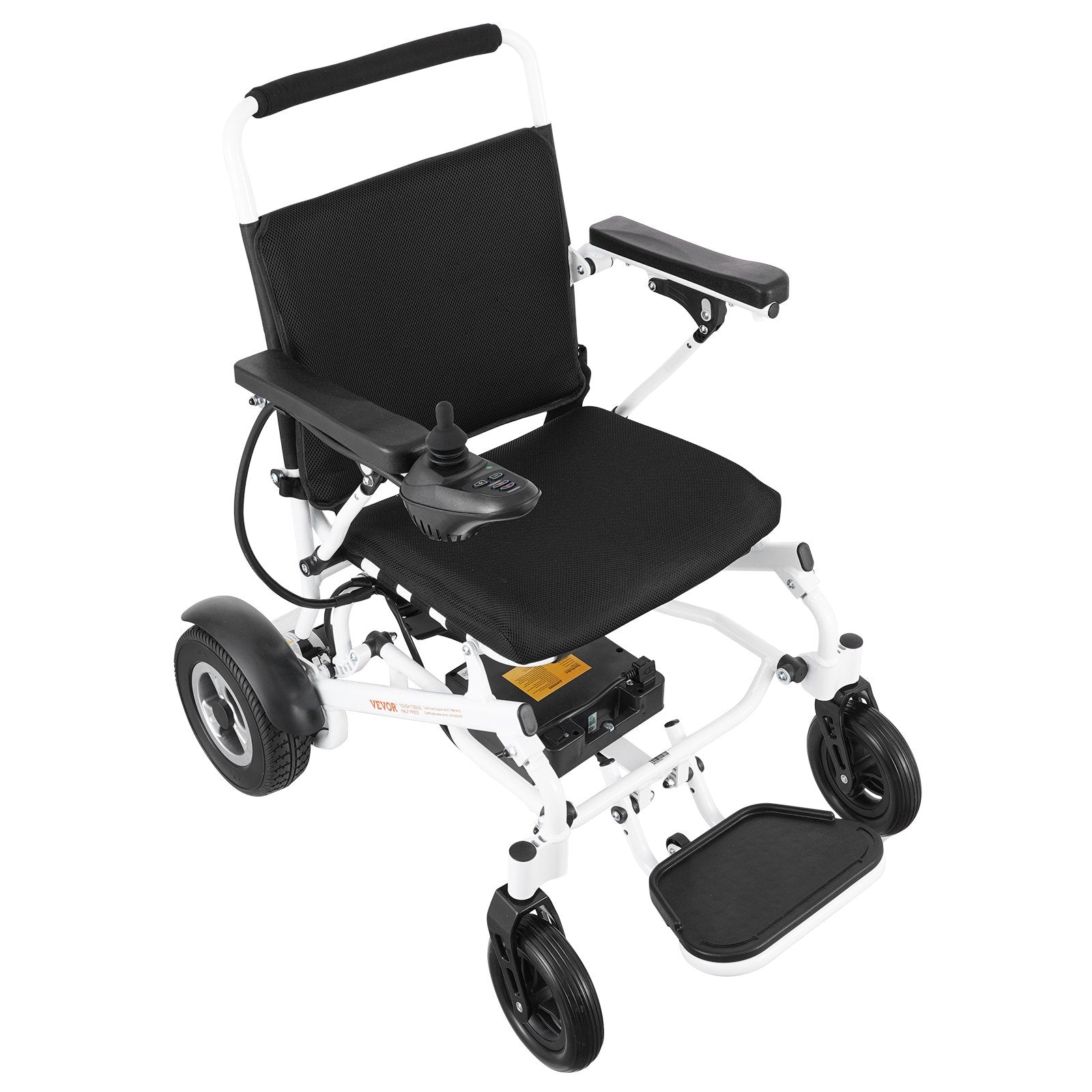 VEVOR Electric Wheelchair for Adults Seniors, 300 lbs Weight Capacity, 20 in Width Lightweight Foldable Motorized Power Wheelchairs, Long Range All Terrain Aluminum Alloy Chair 