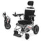 VEVOR Electric Wheelchair 300lbs Capacity Adjustable Backrest Foldable 13 Mile