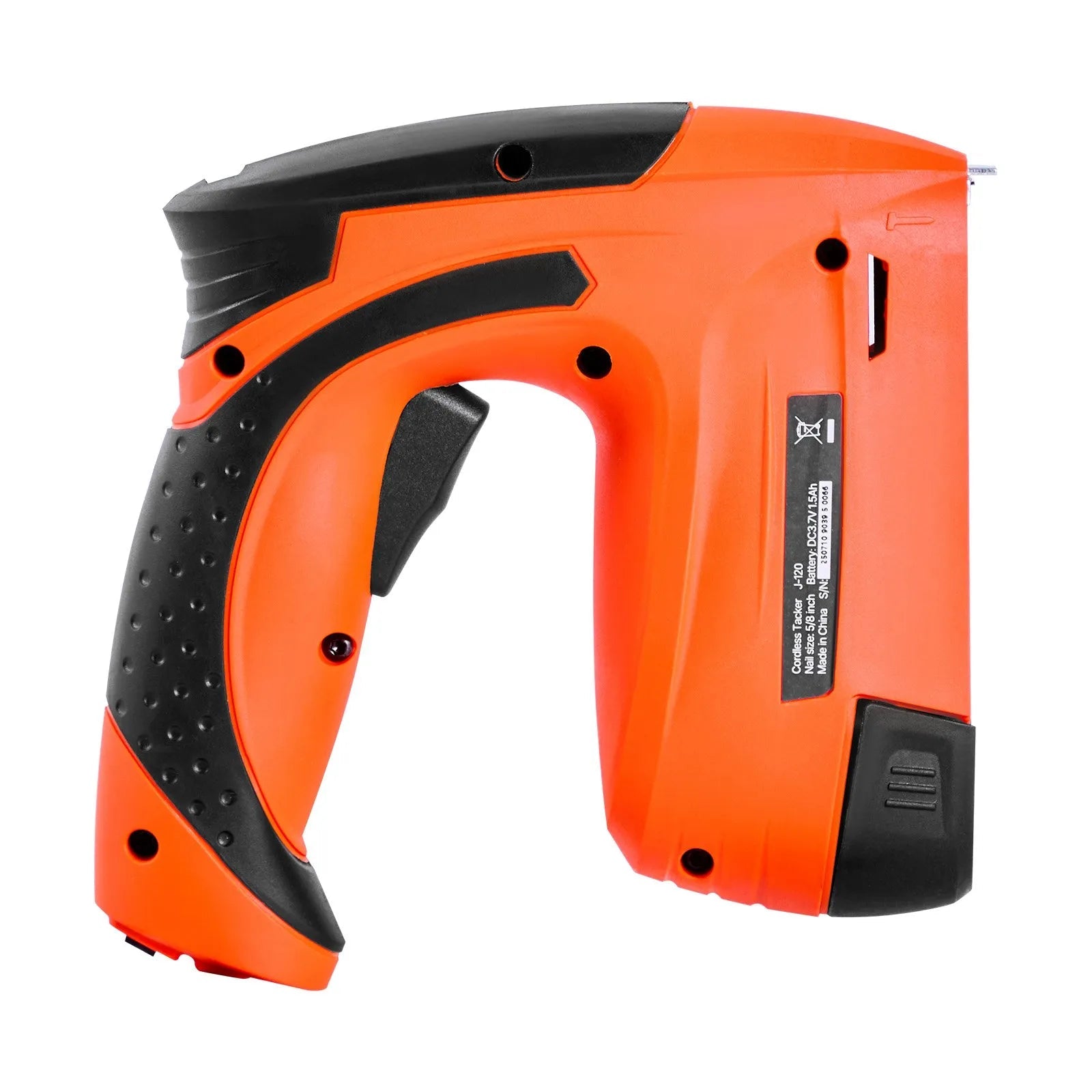 VEVOR Cordless Brad Nailer, 2-in-1 Nail Gun Staple Gun, 18 Gauge 5/8 inch, Battery Powered, with 1000 Pcs Staples and 1000 Pcs Nails, Non-Slip Rubber Grip, for Woodworking, Carpentry and DIY Projects 