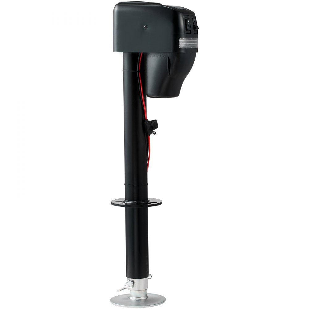VEVOR Electric Trailer Jack, Power Tongue Jack Weight Capacity 4000 lbs, 9.84"-33.85" Electric Tongue Jack with Waterproof Cover for Lifting RV Trailer, Horse Trailer, Utility Trailer, Yacht Trailer 