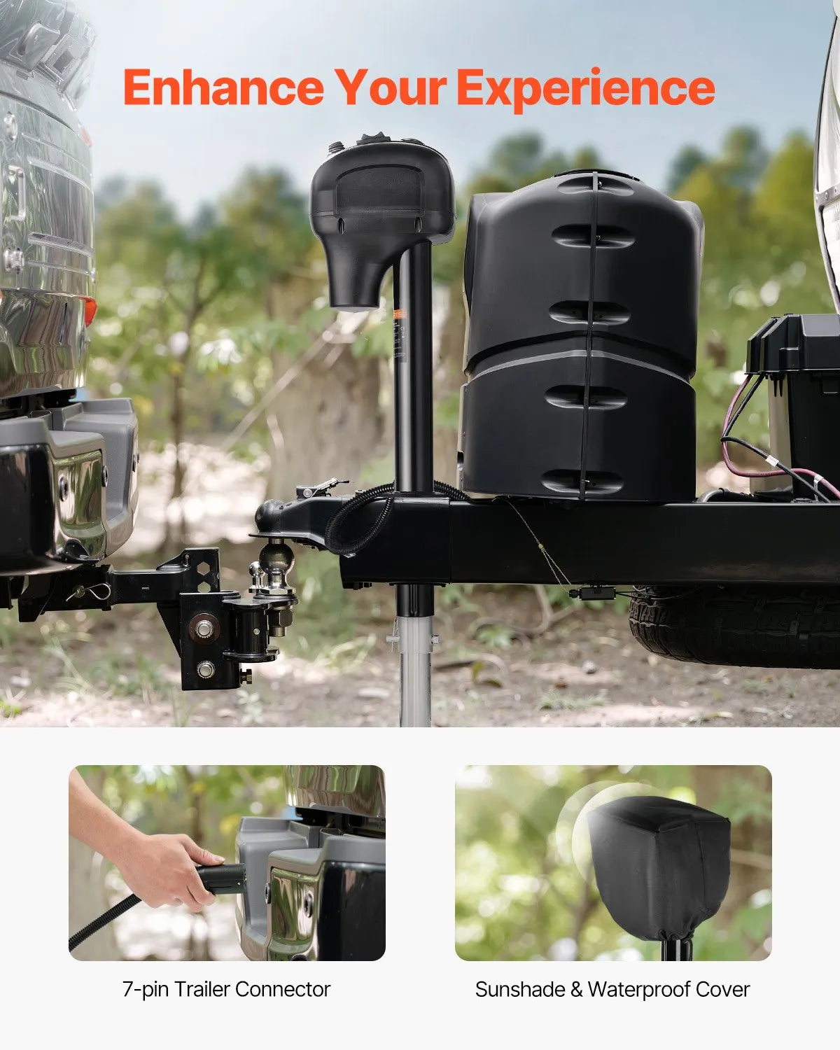 VEVOR Electric Trailer Jack 3500 lbs Power Tongue Jack for RV Trailer & Camper