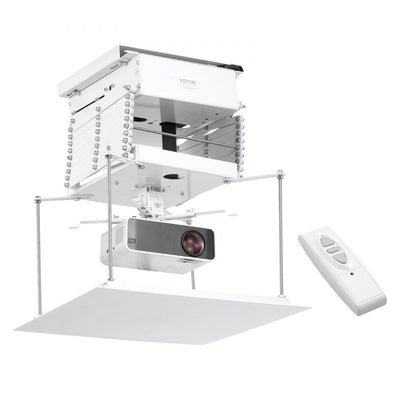 VEVOR Motorized Projector Lift Electric Projector Lift Adjustable Height 59 in 