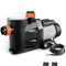 VEVOR 1.5 HP Above Ground Swimming Pool Pump Single Speed 122 GPM 3450 RPM 220V
