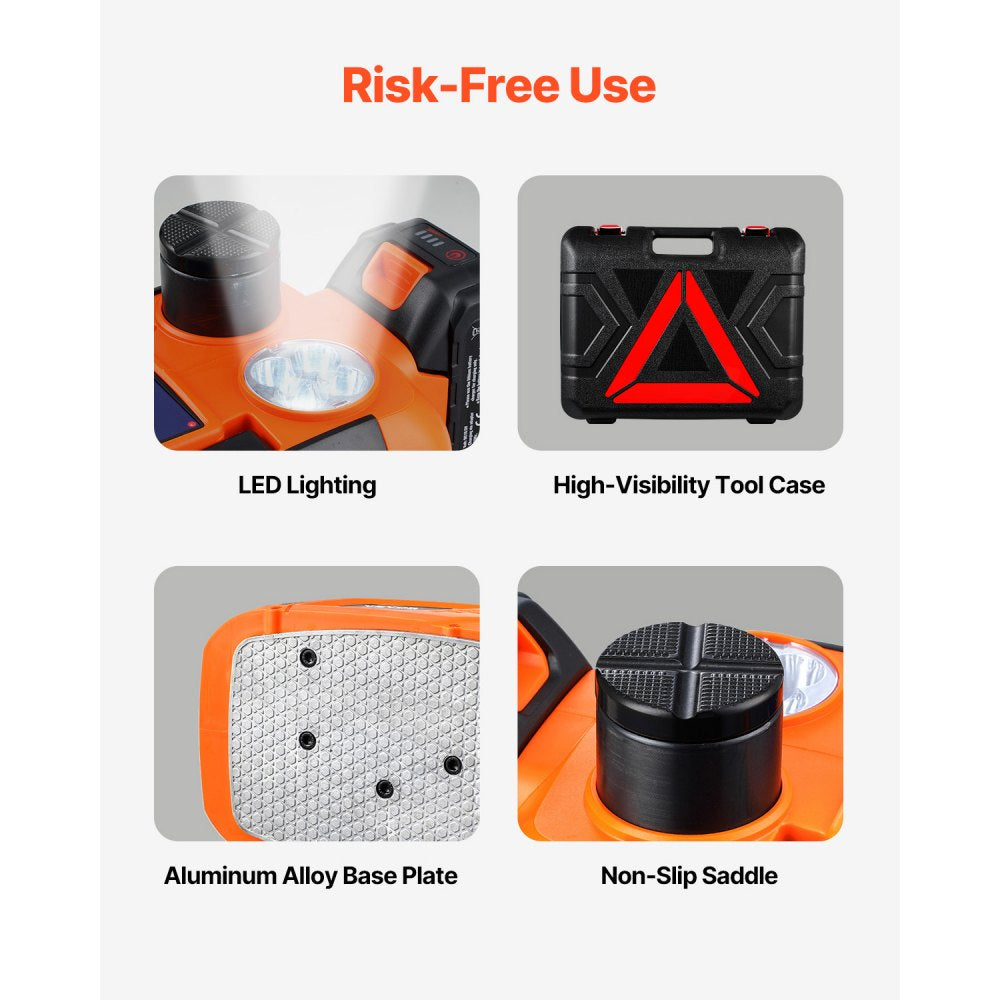 VEVOR Electric Car Jack 5 Tons /11000 lbs Portable Jack kit with Remote Control 