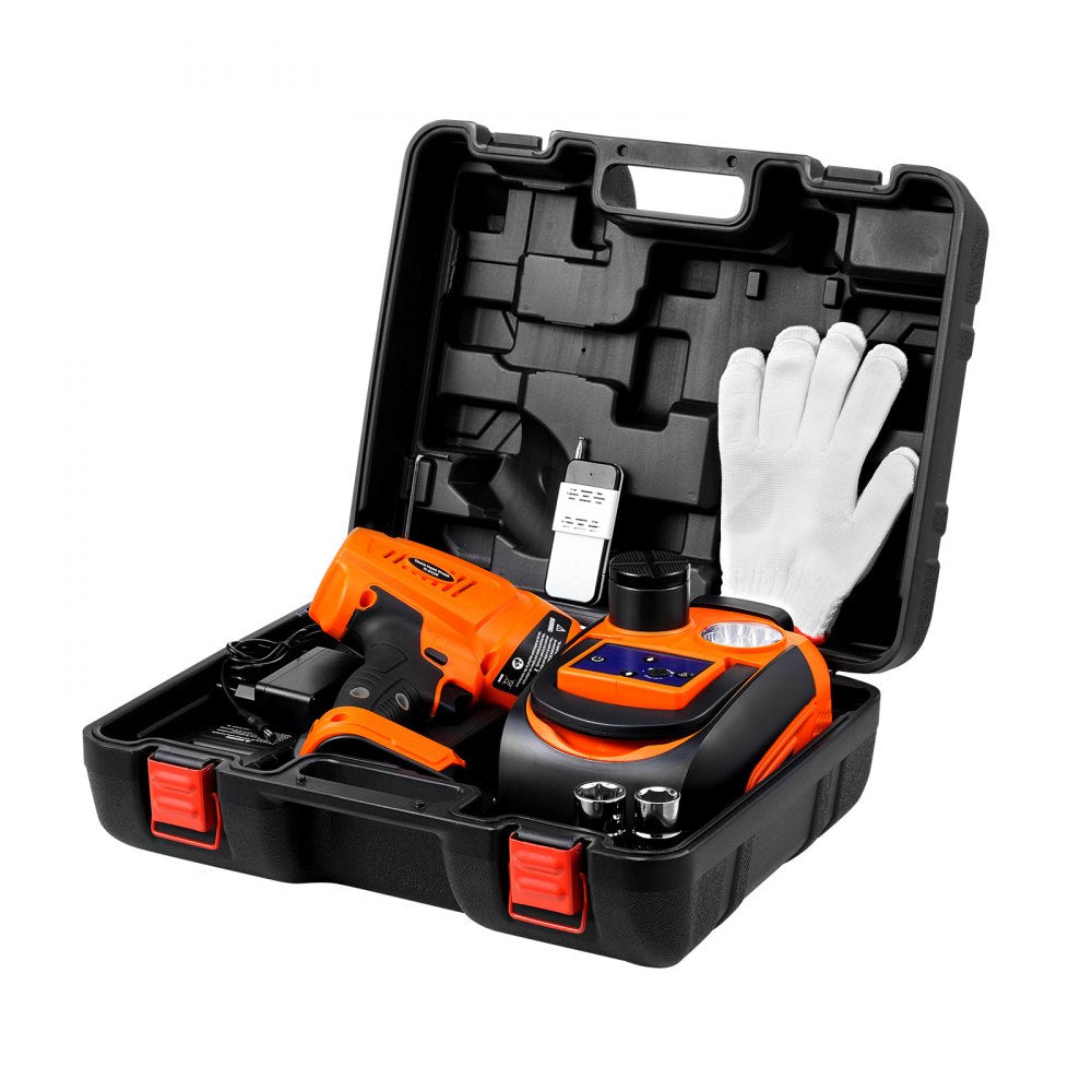 VEVOR Electric Car Jack 5 Tons /11000 lbs Portable Jack kit with Remote Control 