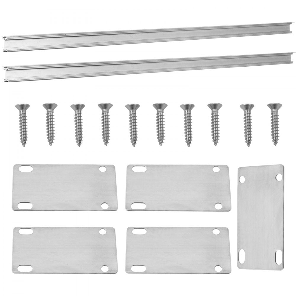 VEVOR Adjustable Indoor Grow Light Mover, 10.8 ft Light Rail Mover Kit 10 r/min, Mover Motor w on/off Button, Three Moving Rails, 0-120 Second Adjustable Time Delay, for Hydroponic Lighting System 