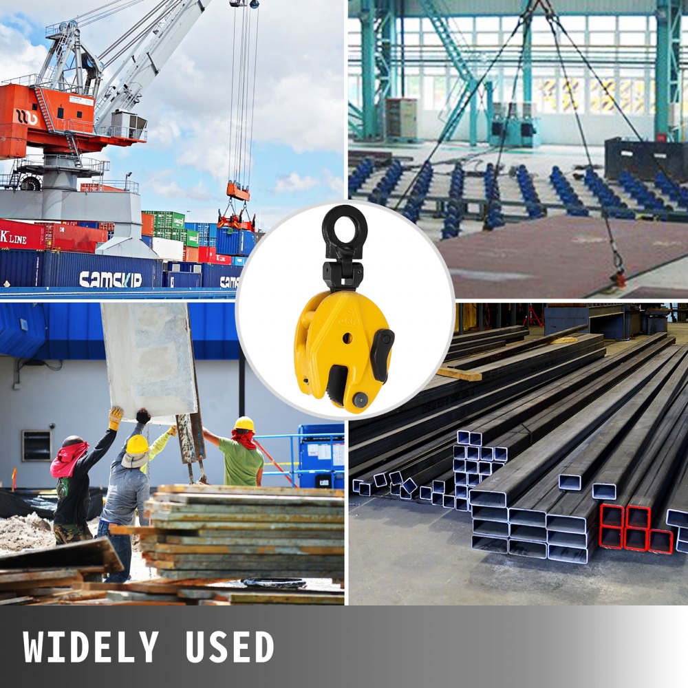 Lifting Clamp Vertical Plate Clamp 1760Lbs/0.8T Industrial Steel Plate Clamp 