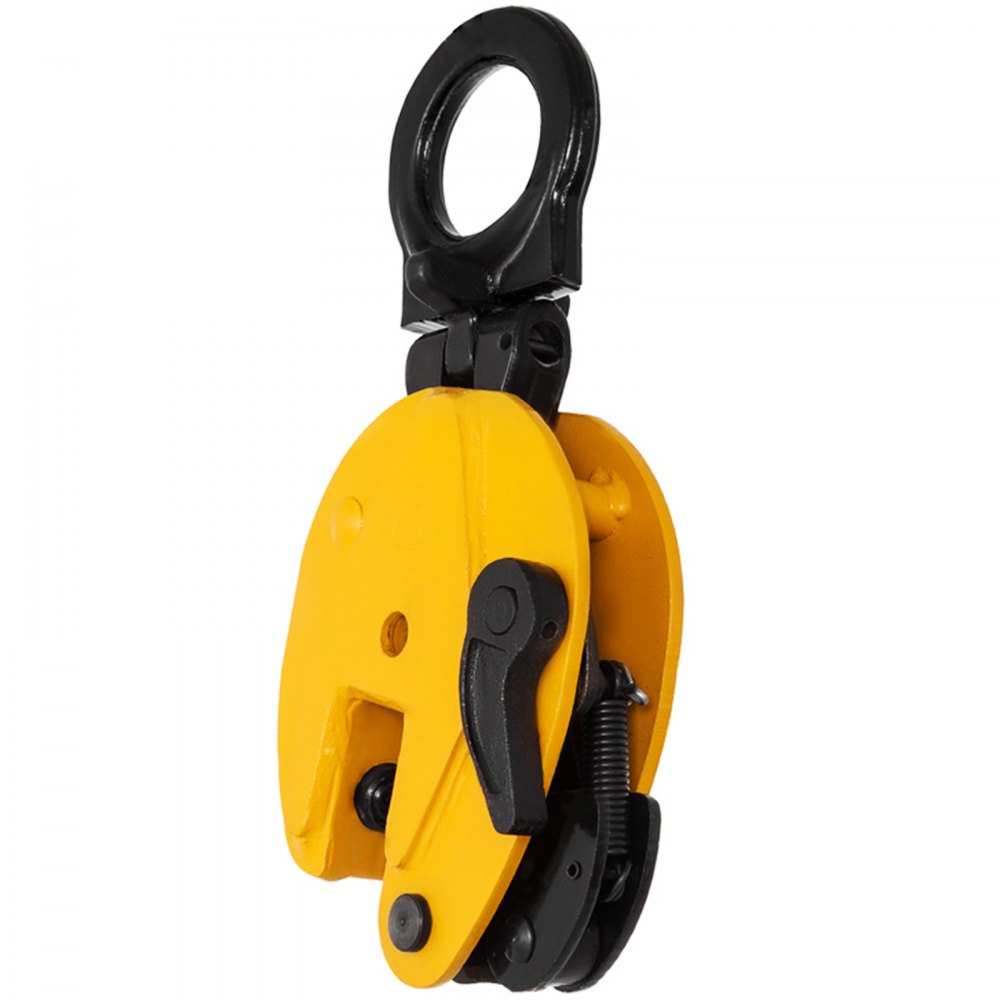 VEVOR 1T Plate Clamp 2204Lbs Plate Lifting Clamp Jaw Opening 0.6 inch Vertical Plate Clamp for Lifting and Transporting 