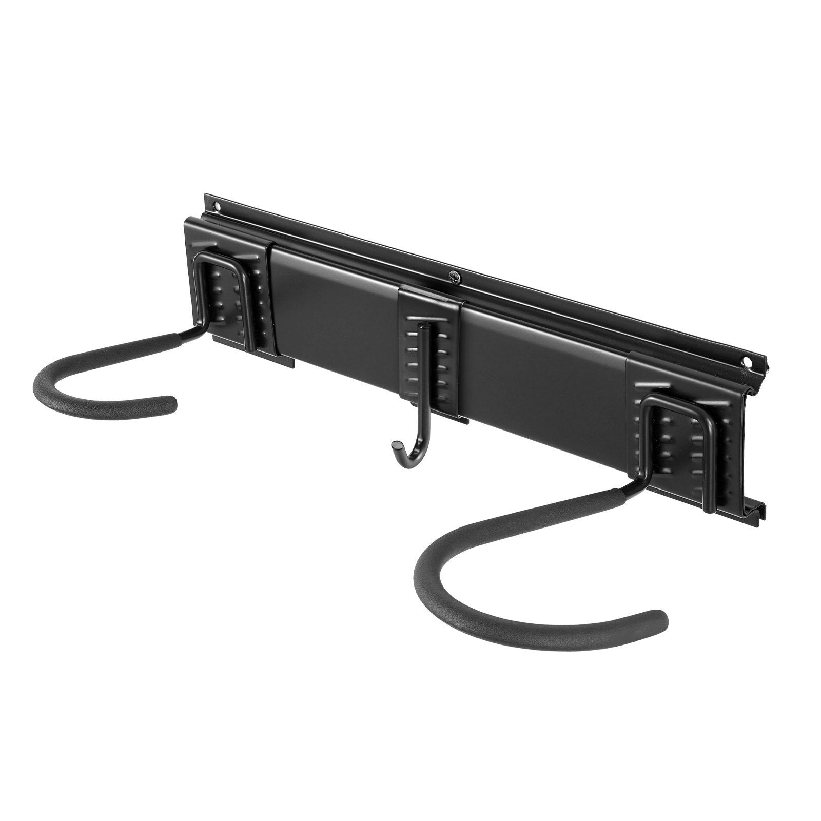 VEVOR Bike Storage Rack, 4 Bike Racks and 2 Helmets Hooks, Wall Mount Bike Storage Hanger, Home & Garage Organizer, Customizable for Various Bike Sizes, Adjustable Holder, Holds Up to 200 lbs, 32-inch 