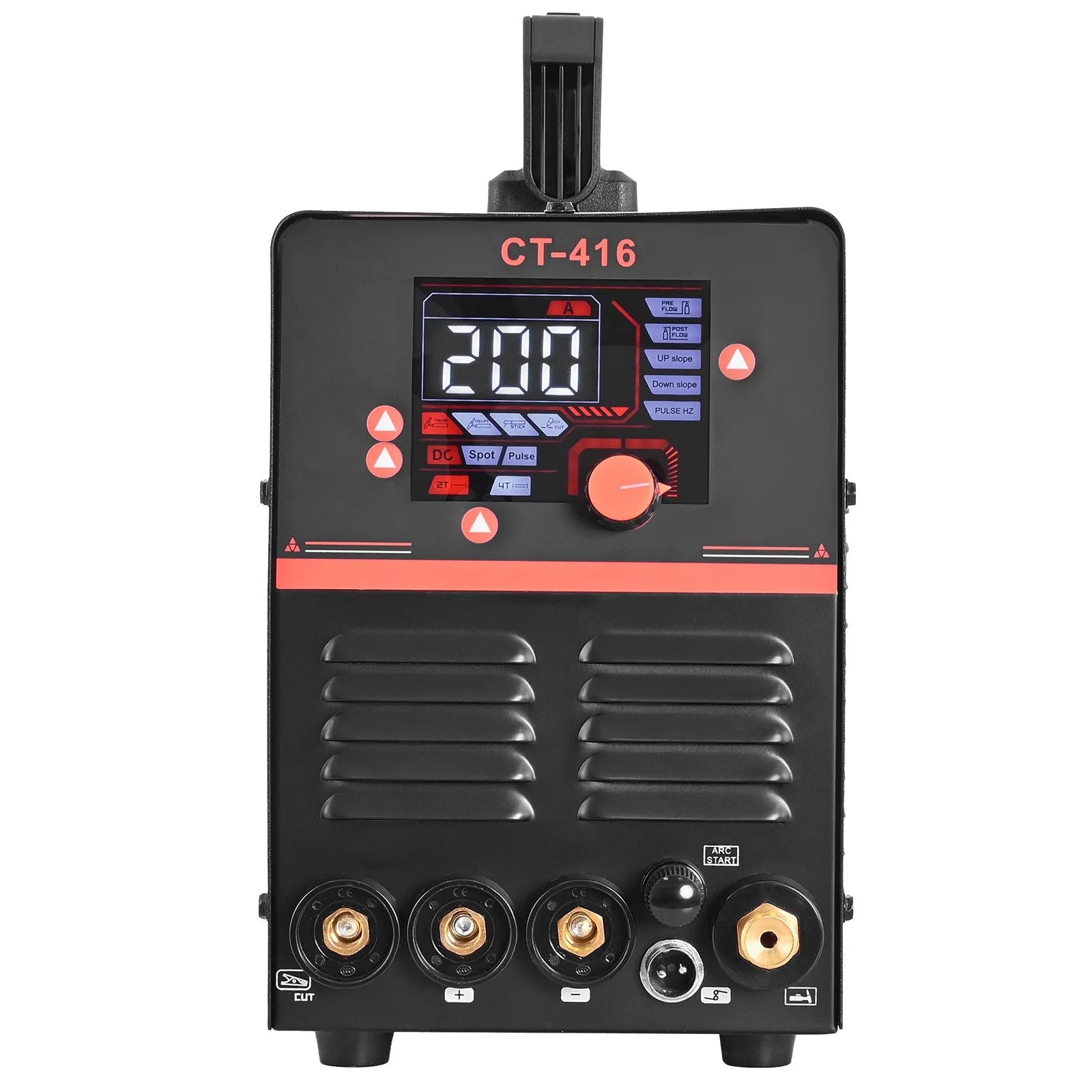 VEVOR 3-in-1 Plasma Cutter Welder Combo - CUT/TIG/MMA, 50A Plasma Cutting Machine & 200A TIG Stick Welder, Digital 110/220V Dual Voltage with 2T/4T/PA/PT Function for Home Repairs, Workshops 