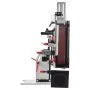 1500W Variable Speed Belt Grinder Sander with VFD, 72" x 2" Knife Making Belt Grinder, 3 Grinding Modes, Forward & Reverse Rotation