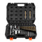 VEVOR 63-Piece Screw Extractor, Nut Splitter & Tap Tool Set with Case