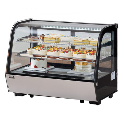 VEVOR Refrigerated Display Case Bakery Display Fridge Case 5 cu ft/146L 2-Tier 