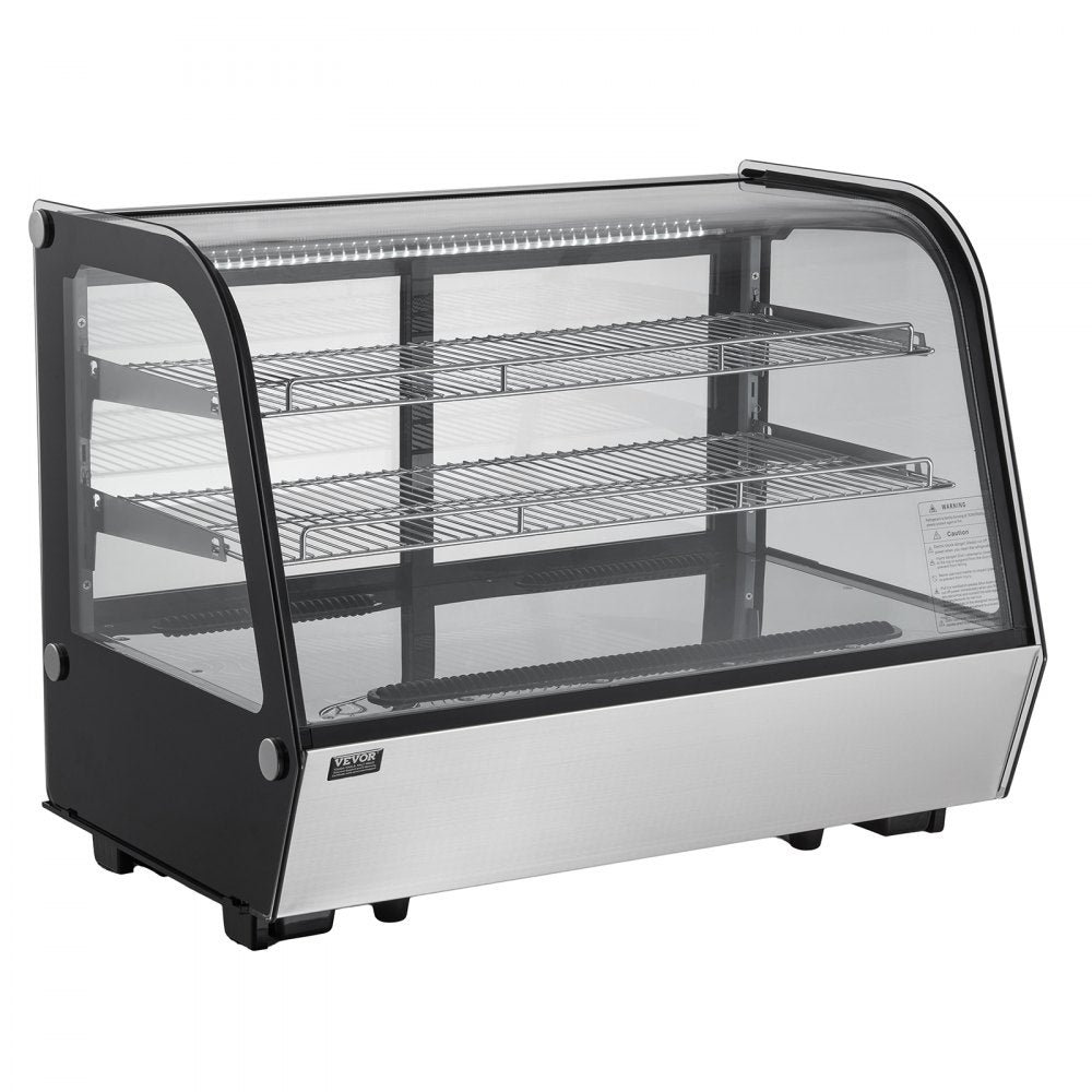 VEVOR Refrigerated Display Case Bakery Display Fridge Case 5 cu ft/146L 2-Tier 