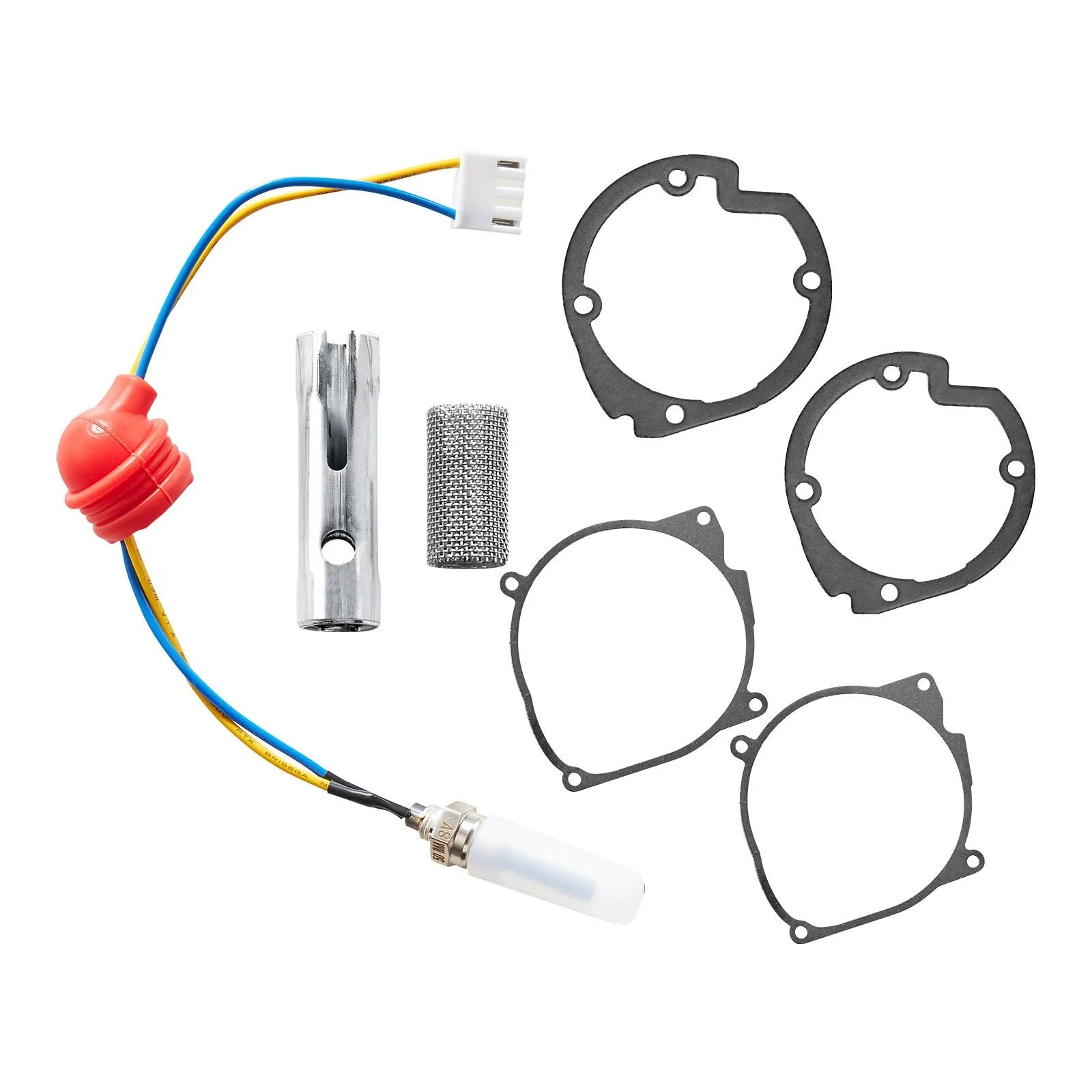 VEVOR 8V Glow Plug Repair Kit, Glow Plug Heater Repair Parking Heater Maintenance Kit with Atomization Mesh, Compatible with 2KW 5KW 8KW Diesel Air Heaters Models, Diesel Heaters Parts for Car Truck 