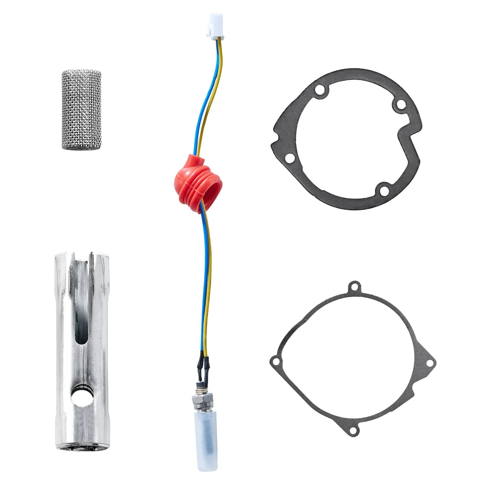 VEVOR 8V Glow Plug Repair Kit for Diesel Air Heaters, Parking Heater Glow Ignition Plug Kit with Atomization Mesh, Compatible with 2KW, 5KW, 8KW Diesel Heaters for Car, Truck, and Boat 