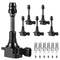 VEVOR Ignition Coil Pack and Spark Plugs 6 PCS Compatible with Nissan Infiniti