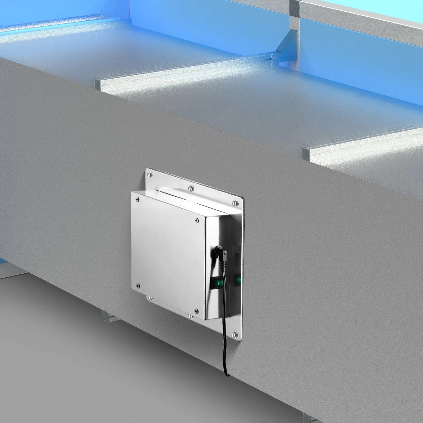 VEVOR HVAC Air Purifier Whole House 24W 12inch UV Light PCO Carbon Technology