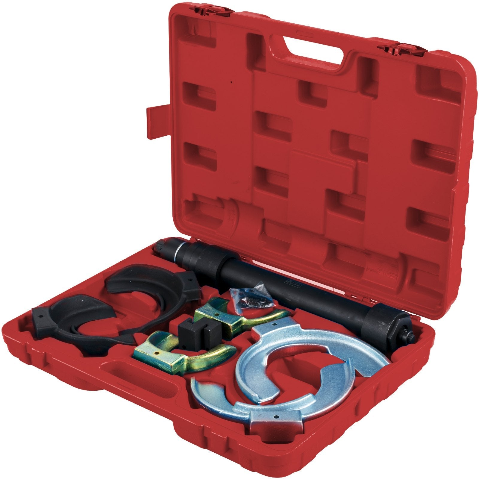 VEVOR Strut Spring Compressor, 3 Pairs Jaws Different Size Fork Spring Compressor Kit, Interchangeable Fork Coil Extractor Tool Set, Heavy-Duty Steel Spring Compressor Tool, Tool Spring Compressor 