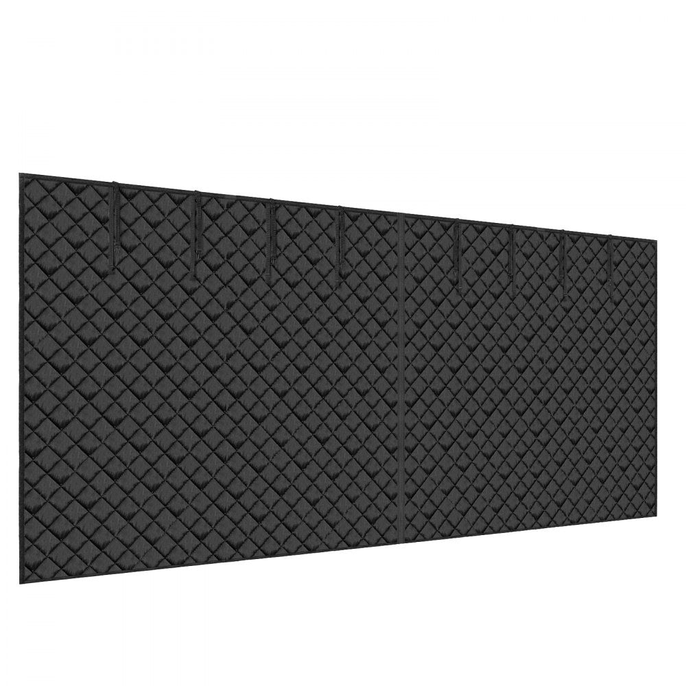 VEVOR Garage Door Screen for Winter 18.3 x 7.15 ft Garage Door Insulation Kit 