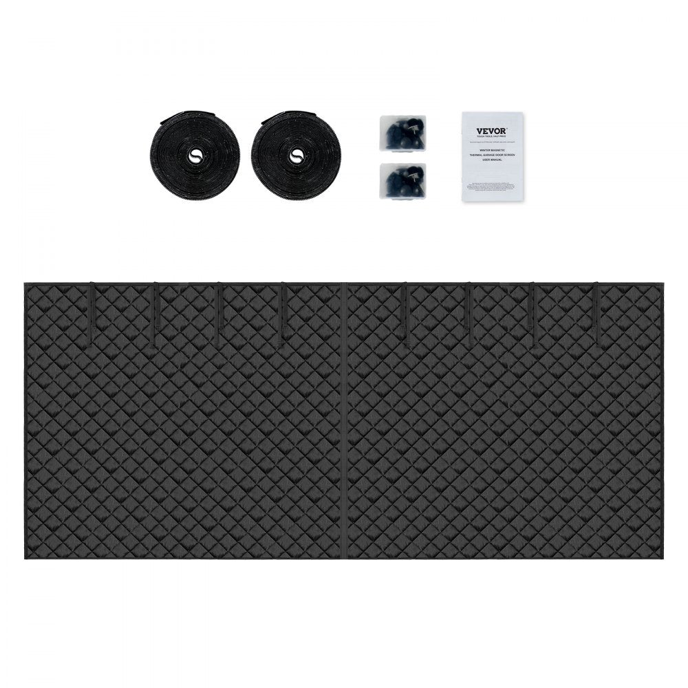 VEVOR Garage Door Screen for Winter 18.3 x 7.15 ft Garage Door Insulation Kit 