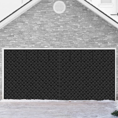 VEVOR Garage Door Screen for Winter 18.3 x 7.15 ft Garage Door Insulation Kit 