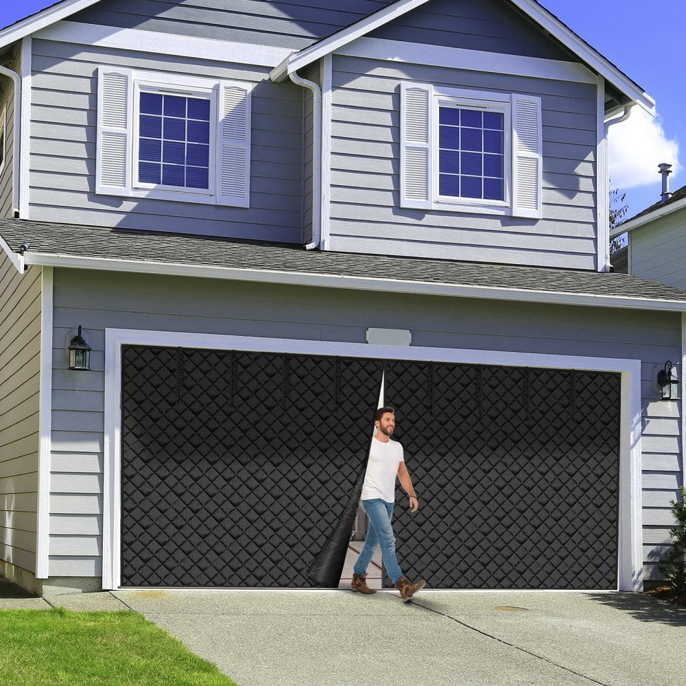 VEVOR Garage Door Screen for Winter 16.3 x 7.15 ft Garage Door Insulation Kit 