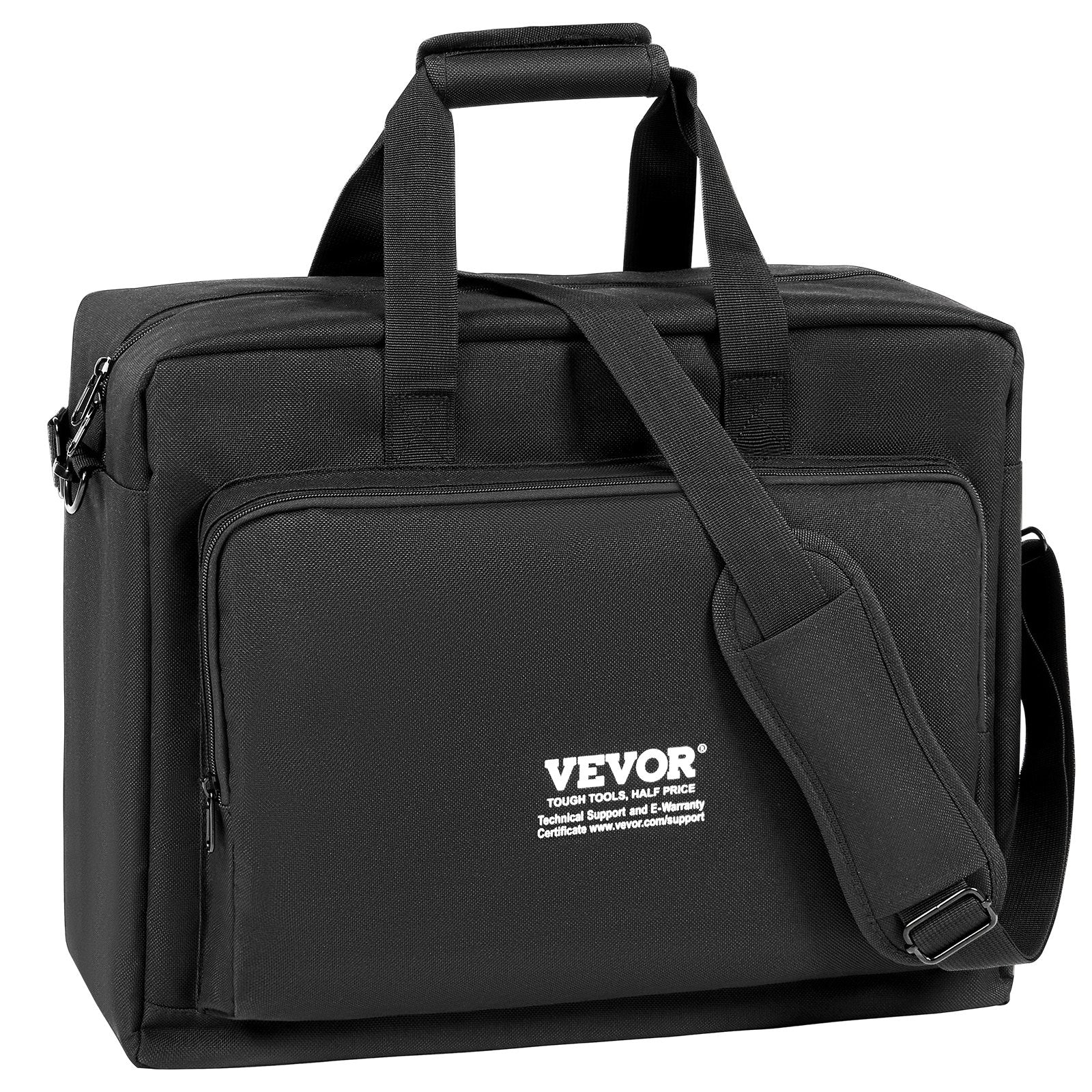 VEVOR Padded DJ Mixer Gig Bag, 1200D Oxford Fabric, DJ Gear Carry Bag with a Storage Pocket 4.92 ft Removable Shoulder Strap 0.39 in Padding, 19.29 x 8.66 x 15.34 in Storage Case for DJ Controller 